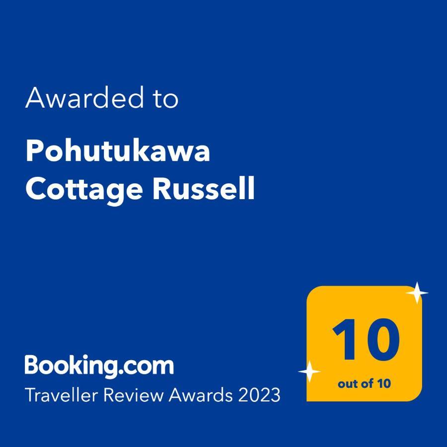 Pohutukawa Cottage Russell Bagian luar foto